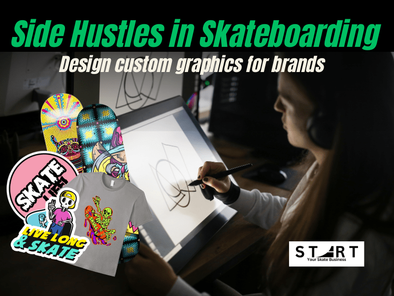 Side Hustles in Skateboarding Graphic Artist