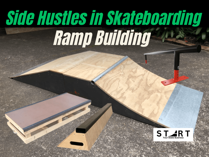 Side Hustles in Skateboarding: Creating & Selling Skateboard Ramps